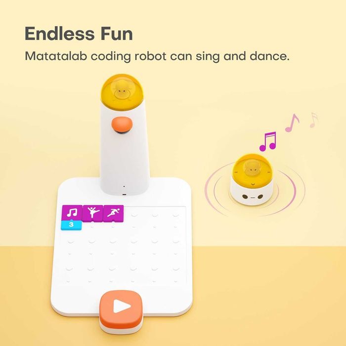 Робот MatataStudio за деца на възраст 4-10 години, програмируем робот