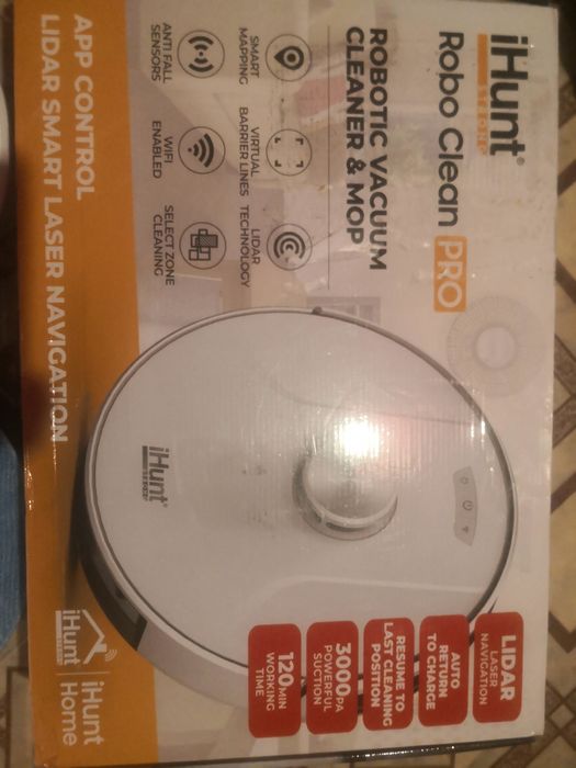 Aspirator ROBOTIC vacum cleaner & MOP iHunt,.