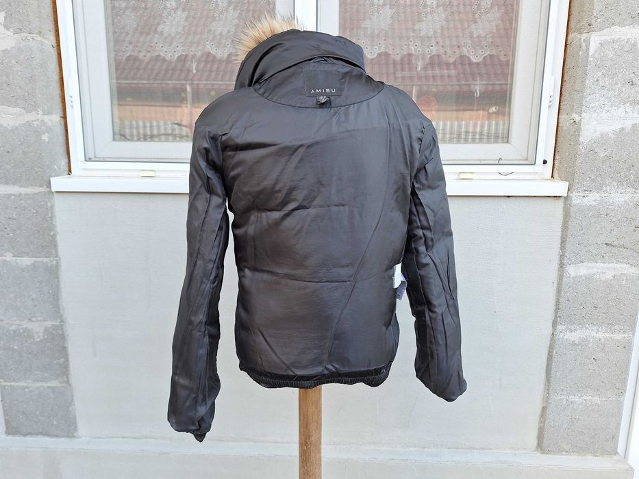 Amisu Black Fur | geaca outdoor mar. 36 | S
