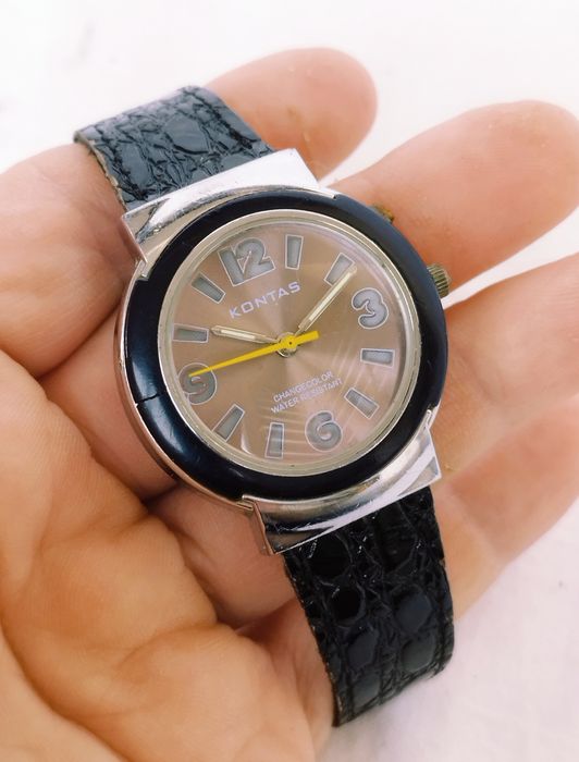 Ceas de damă Kontas Change colour cu quartz, din otel inoxidabil