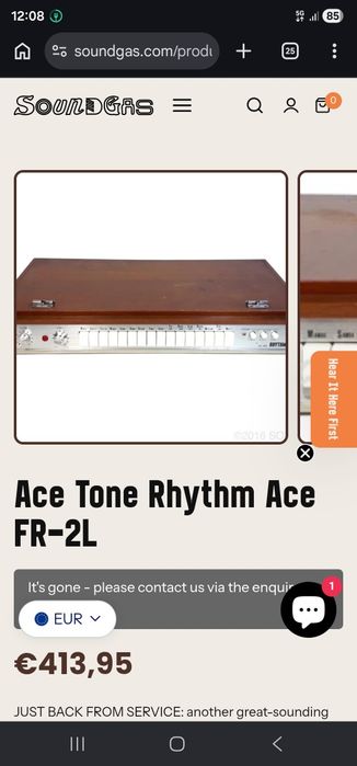 Vand Rhythm Ace FR-2L, o mașină de ritm