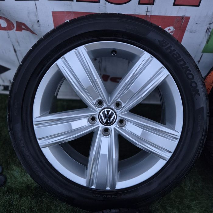 Jante Tiguan R 19 5x112 cu 235 50 19 7mm Impecabile!