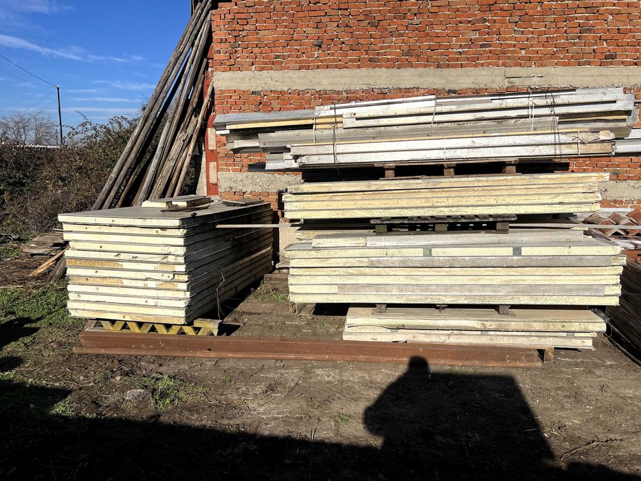 Бунгало (разглобено), панели и алуминиева конструкция