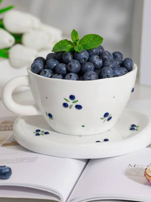 чашка + тарелка chashka tarelka