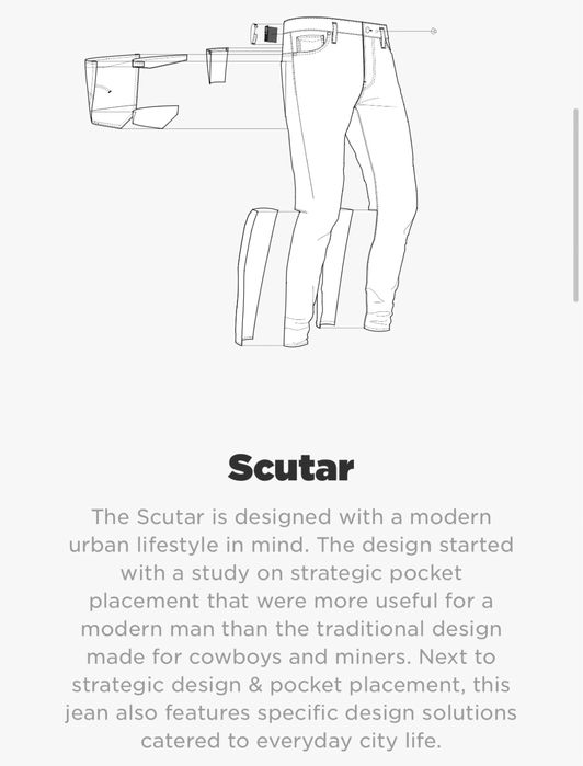 G-Star RAW Scutar 3D Slim Jeans ОРИГИНАЛНИ мъжки дънки - 31