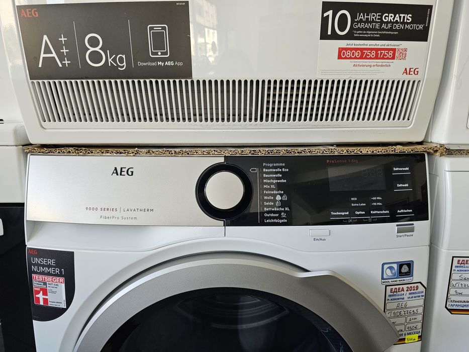 Сушилня с термопомпа AEG 9000 Series