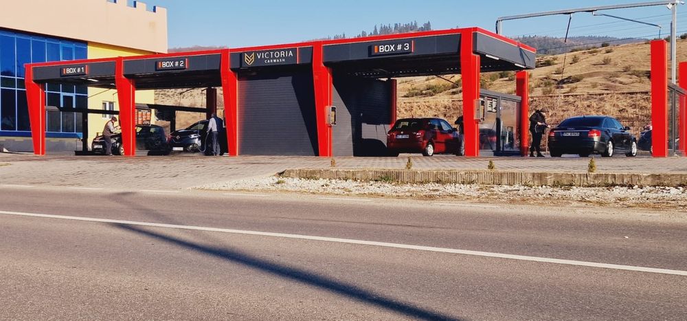 Vând spalatori auto self totul la gata 6000€ boxa