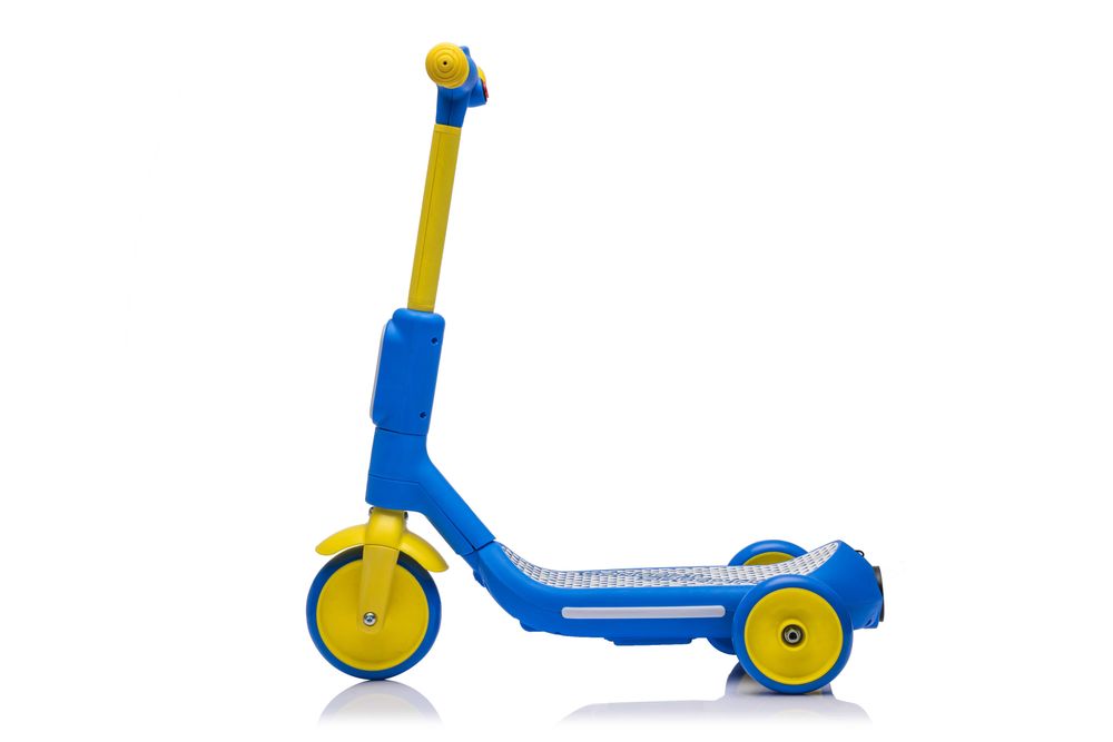 Trotineta electrica pt. copii, Kinderauto Aquamist, 30W, 6V 4.5Ah Blue