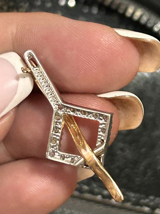 Кольцо и серьги золото 585