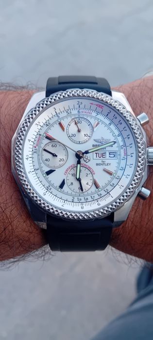 Breitling Bentley GT 45mm 
Certified Chronometer Chronograph