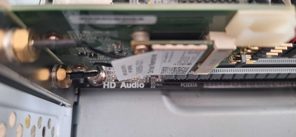 Placa adaptor WiFi + BLuetooth Pci-e 802.11bgn, 2 antene