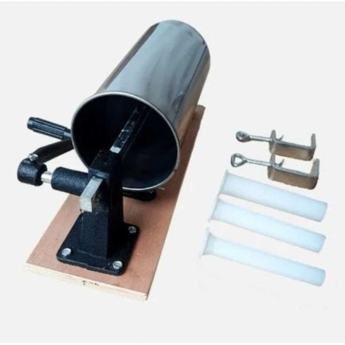 Пълначка за наденички и колбаси 4 литра с дървен плот – хоризонтална