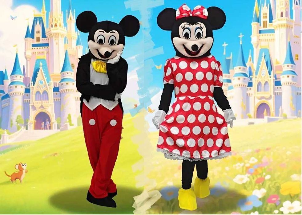 Костюми - Стич - Панда -Соник- Бяло Мече -Мики маус - Мини маус