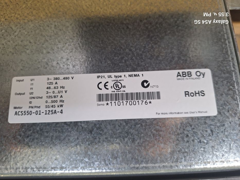 Честотно управление ABB 45 киловата