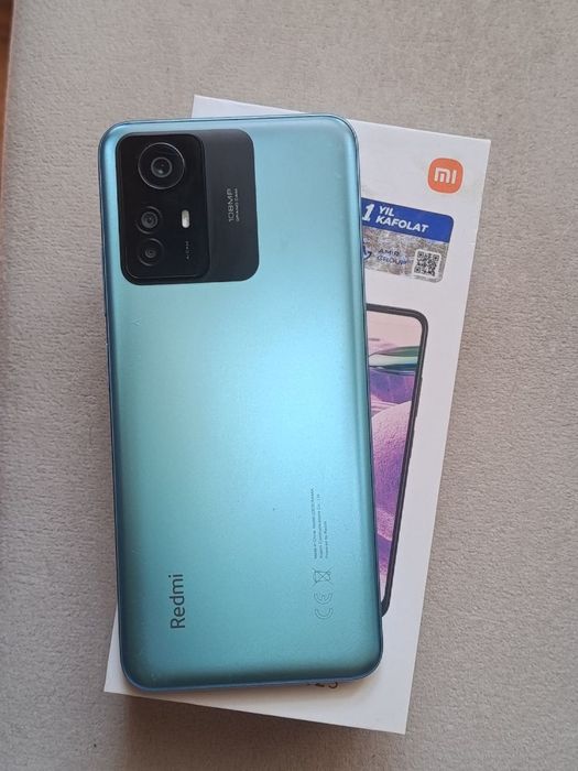 Redmi Note 12S Ice Blue 8GB Ram 256GB ROM
