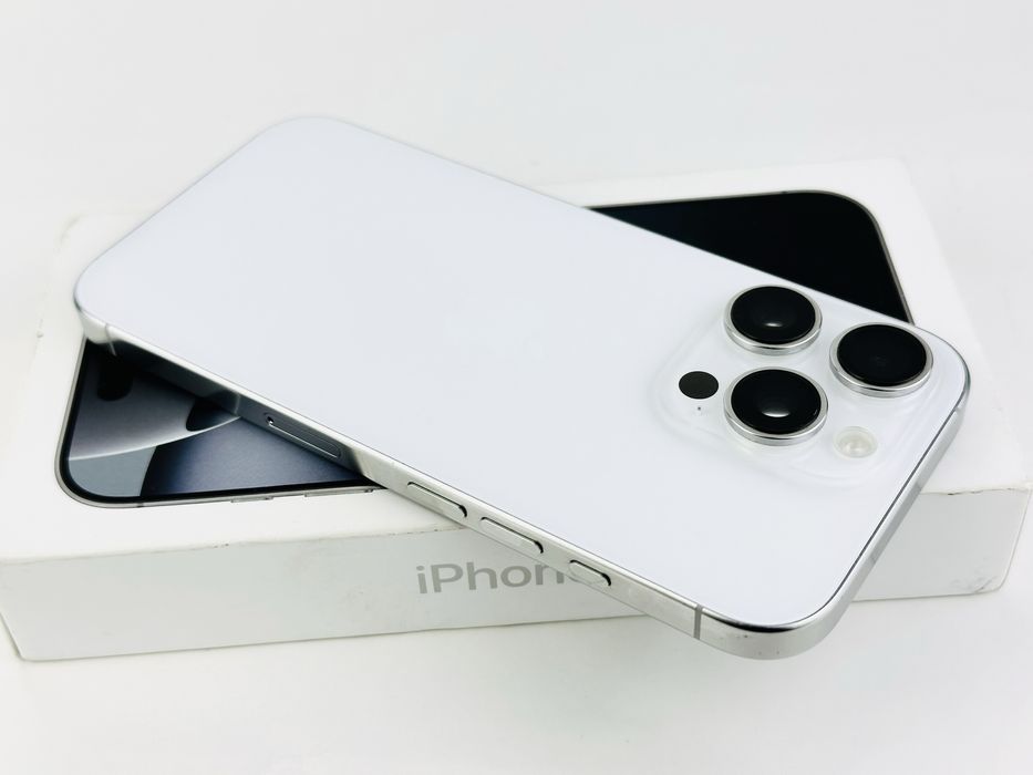 Apple iPhone 16 Pro 128GB White Titanium 90% Батерия! Гаранция!