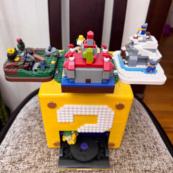LEGO Super Mario 64 Блок «Вопросительный знак» (71395) — Собранный
