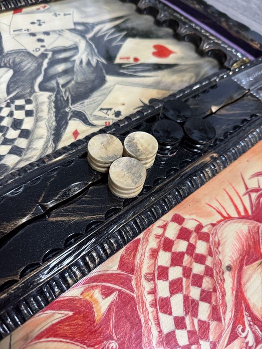 Нарды ручной работы