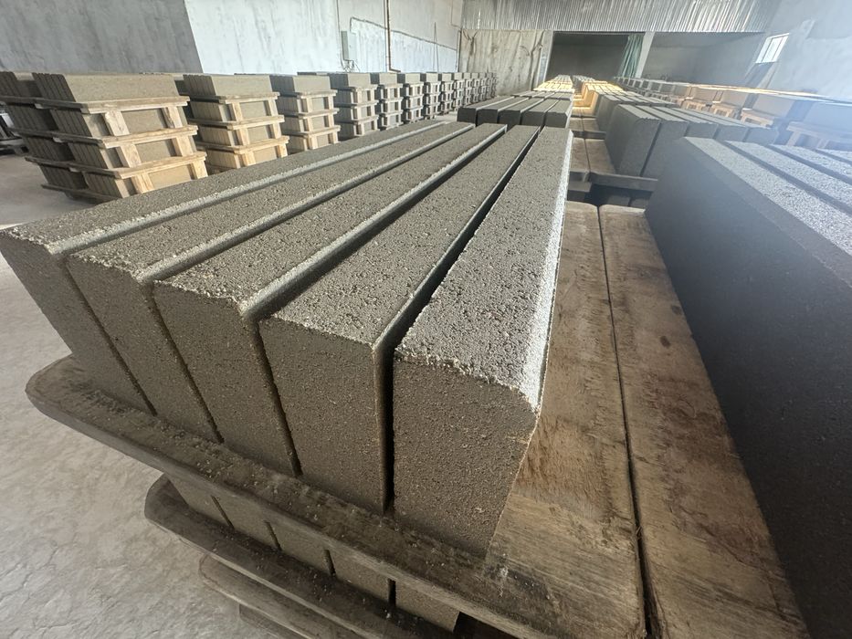 Брусчатка тактильная плитка Поребрик