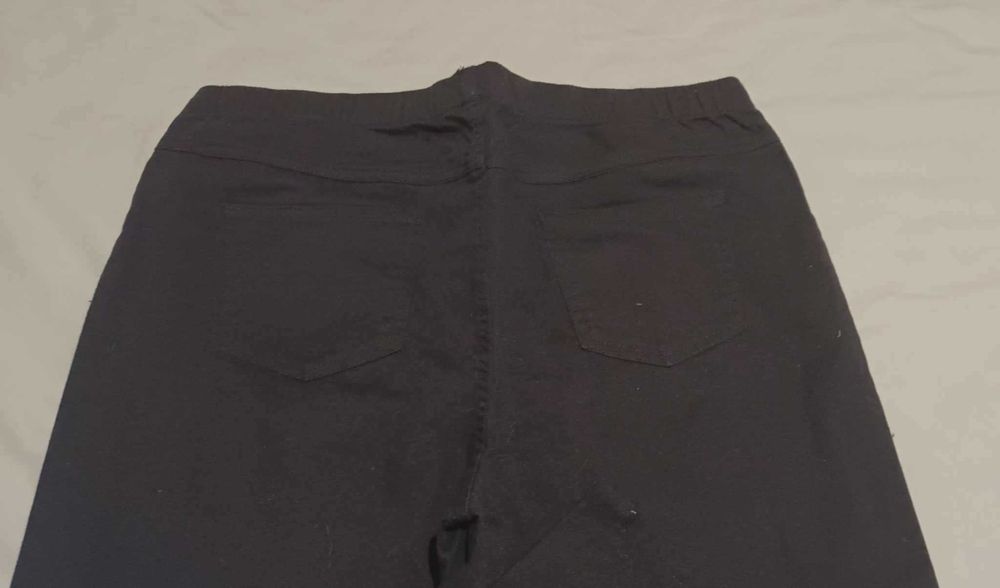 blugi negri CA si albastri cu animal  print