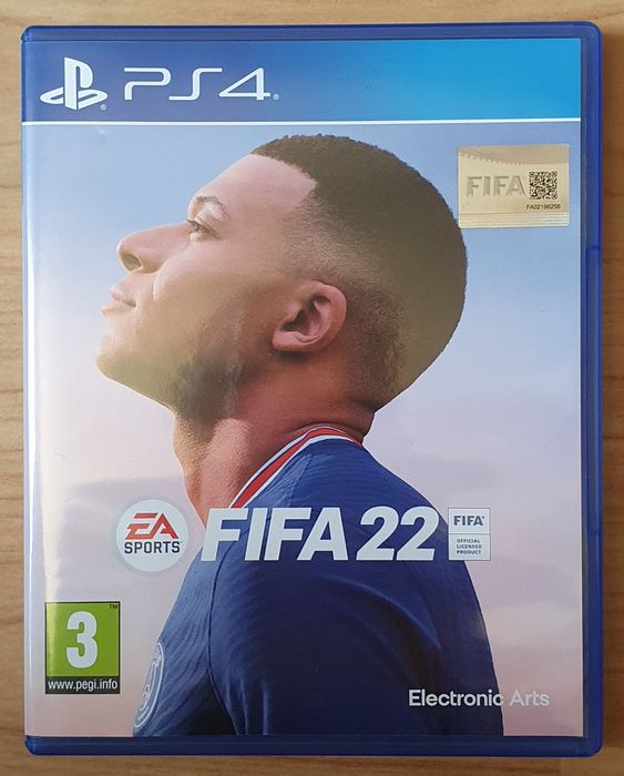 FIFA 22 PS4 Playstation 4 Плейстейшън 5 ФИФА 2022 футбол мач диск игра