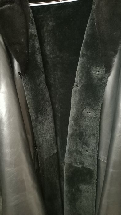 Мужская зимняя дубленка