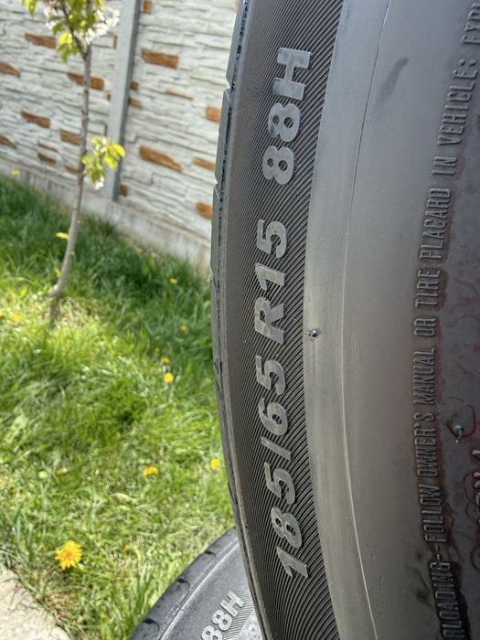 Jante Cu Anvelope Logan 185/65 R15 Kumho Korea Impecabile