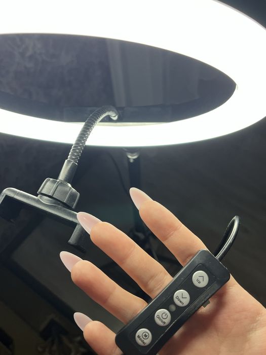 кольцевая лампа напольная