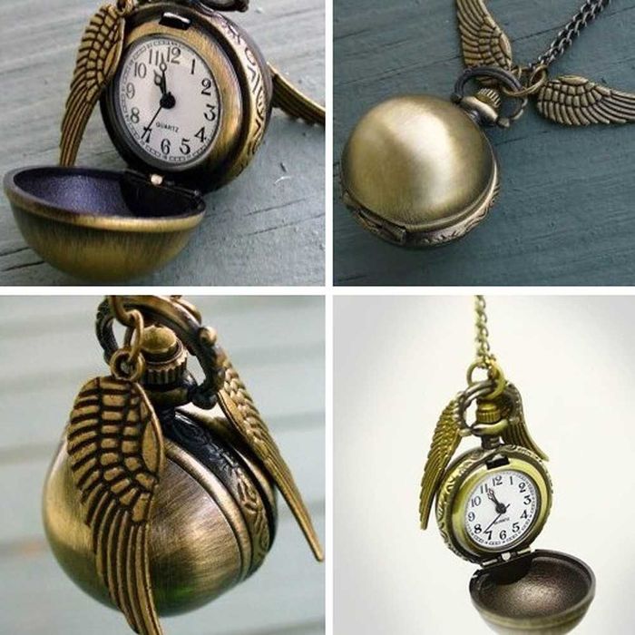 Колие кварцов часовник Снитч Snitch Хари Потър Potter