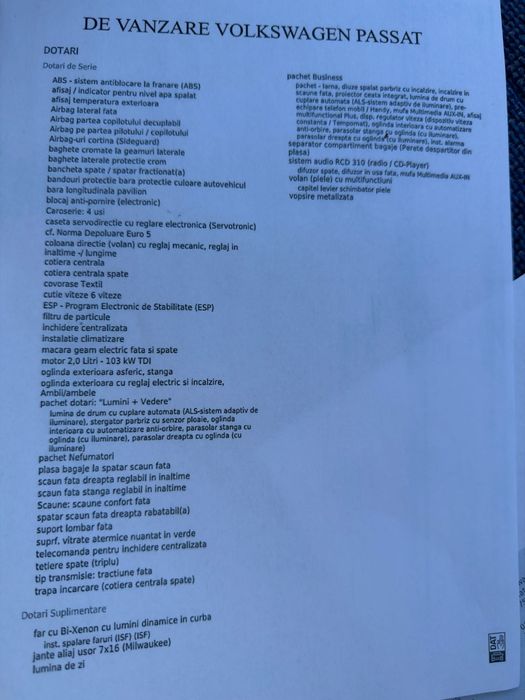 Wolksvage Passat