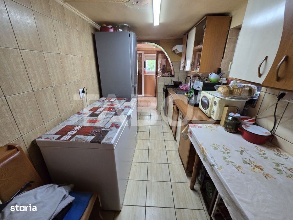 Casa individuala de vanzare teren 457 mp garaj Trei Stejari Sibiu