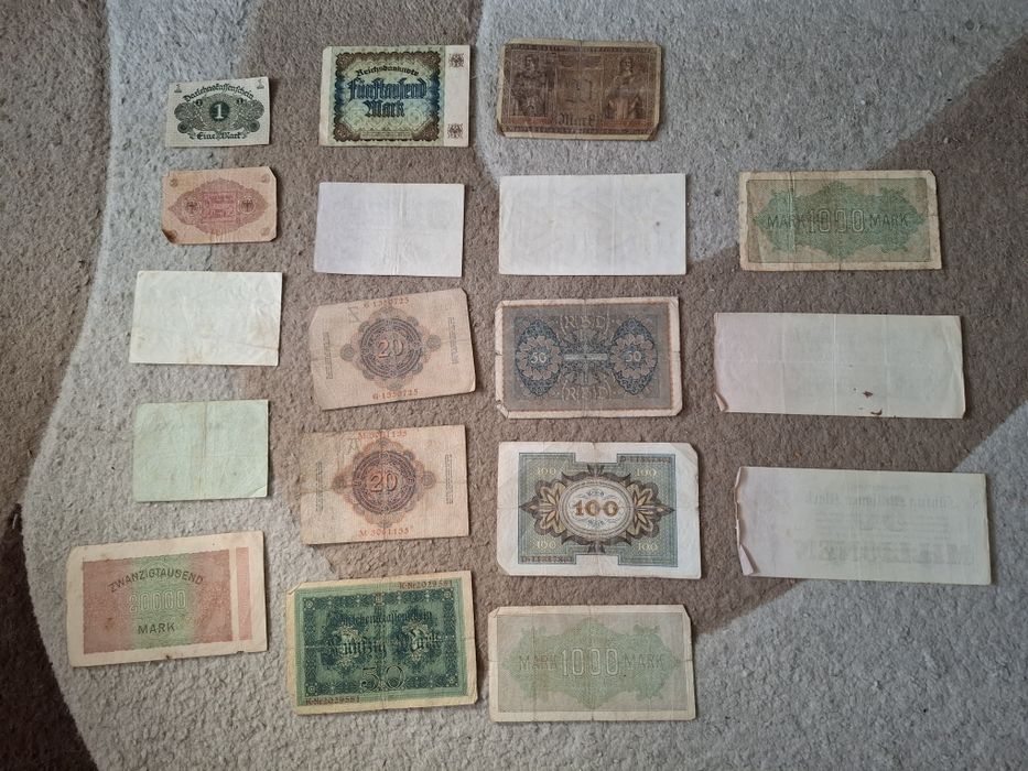 Немски стари банкноти - марки и други