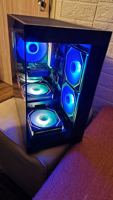 НОВ Гейм компютър  8/16-Ядрен Ryzen 7 12Gb Видеокарта 16Gb RAM SSD 1Tb