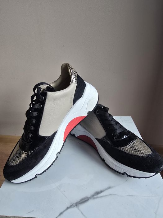 Бианки/ Bianki нови сникърси естествена кожа