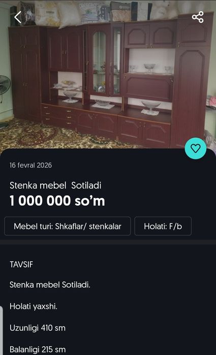 Stenka Mebel Sotiladi