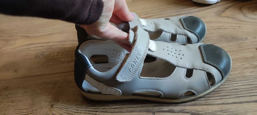 Естествена кожа сандали