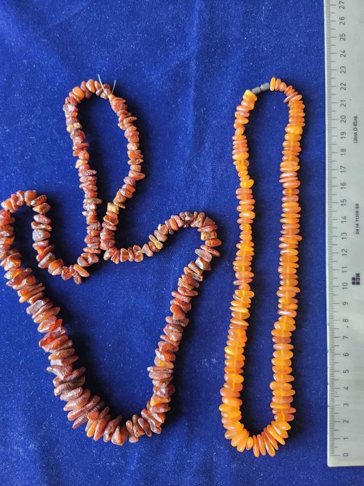 Огърлици от кехлибар, гривна, огърлици перли, обеци...