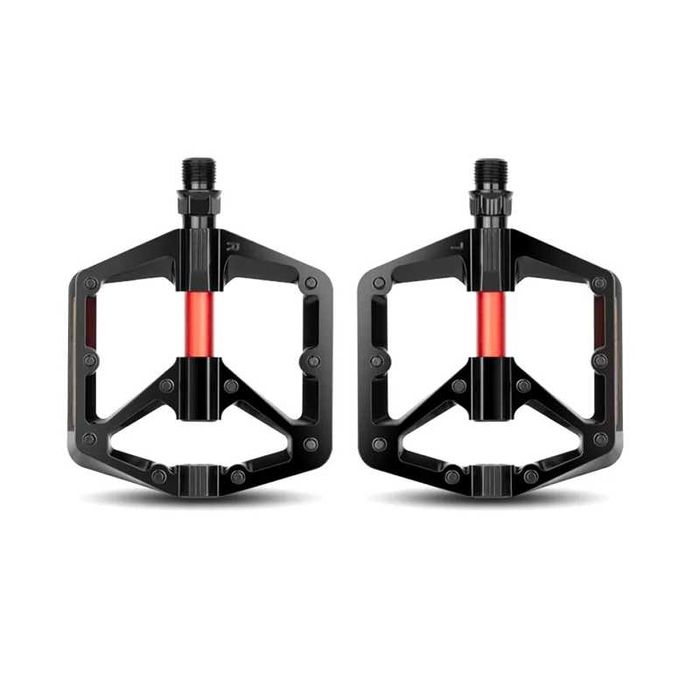 Леки алуминиеви педали за велосипед PROMEND M24N, Двоен DU лагер, Пин