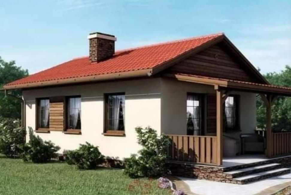 Vand case pe structura metalica 7 x 9m din panouri termoizolante