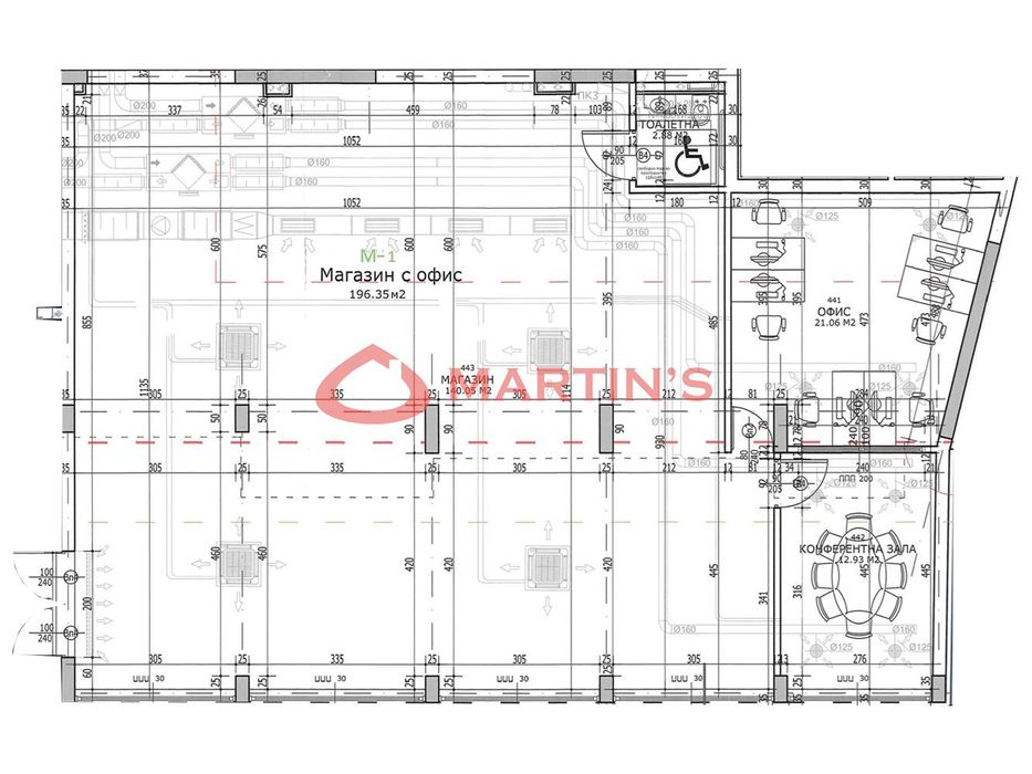 Продава се Магазин в София, Левски - 224 кв.м за 1551 €/кв.м - Снимка #1