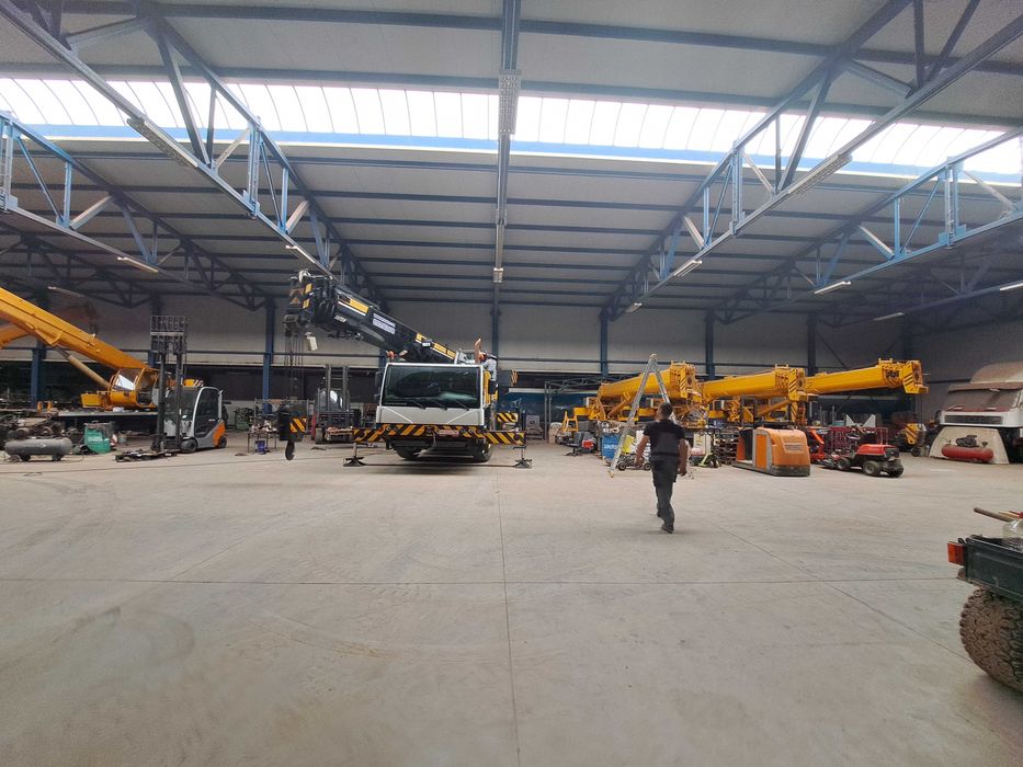 Inchiriem macarale 20-50 tone, stivuitoare mari  5-10 tone si vindem