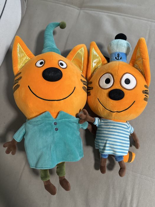 Три кота из мультфильма