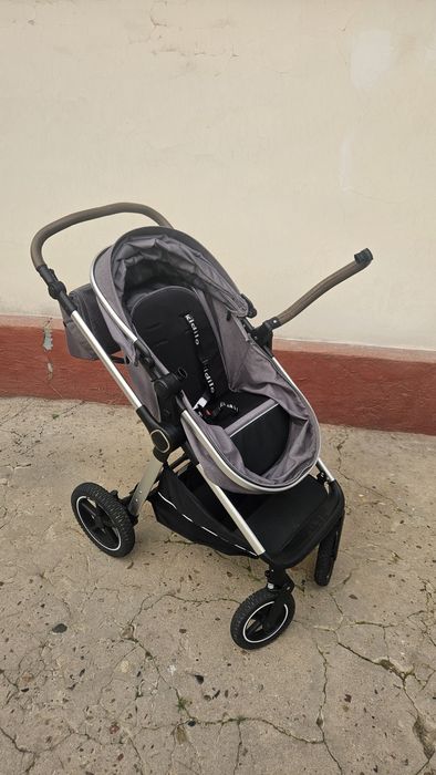 Коляска универсальная 2 в 1 Kidilo H6 серый цвет.