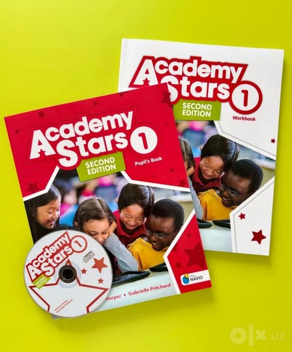 Доставка. Academy stars 1, 2 second edition