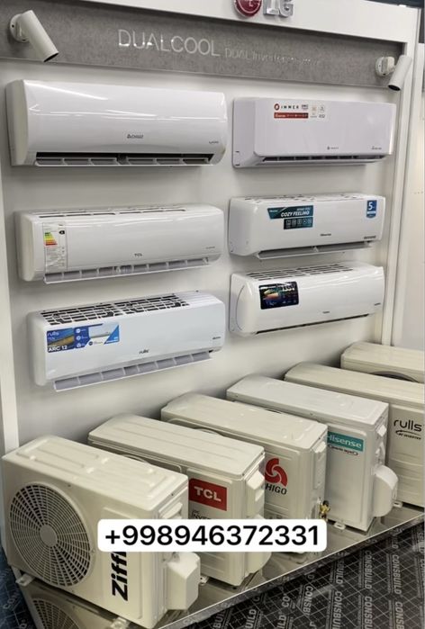 Кондиционер Rulls R32 R410 +Ten DC Invertor Доставка бесплатно