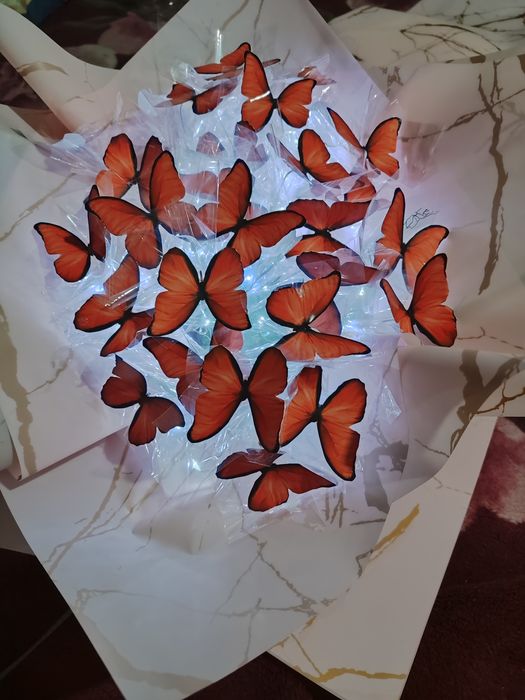 Букет из бабочек