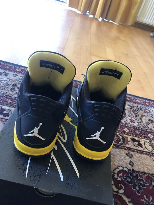 Jordan 4 Retro Yellow Thunder 45