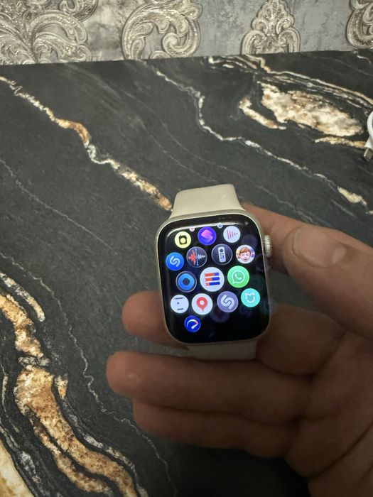 apple watch 8 45mm 97% акб starlink ceramik alumin