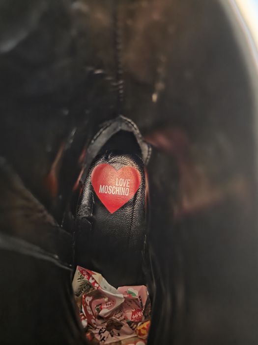 LOWE MOSCHINO - Дамски кожени боти