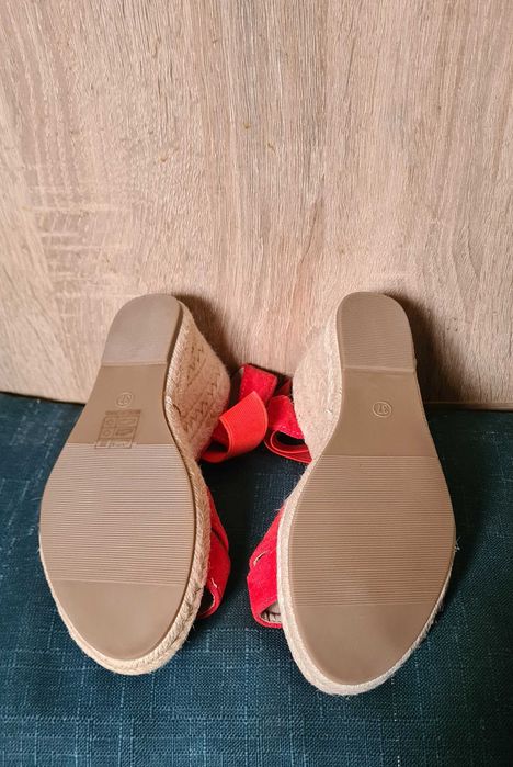 Sandale tip espadrile